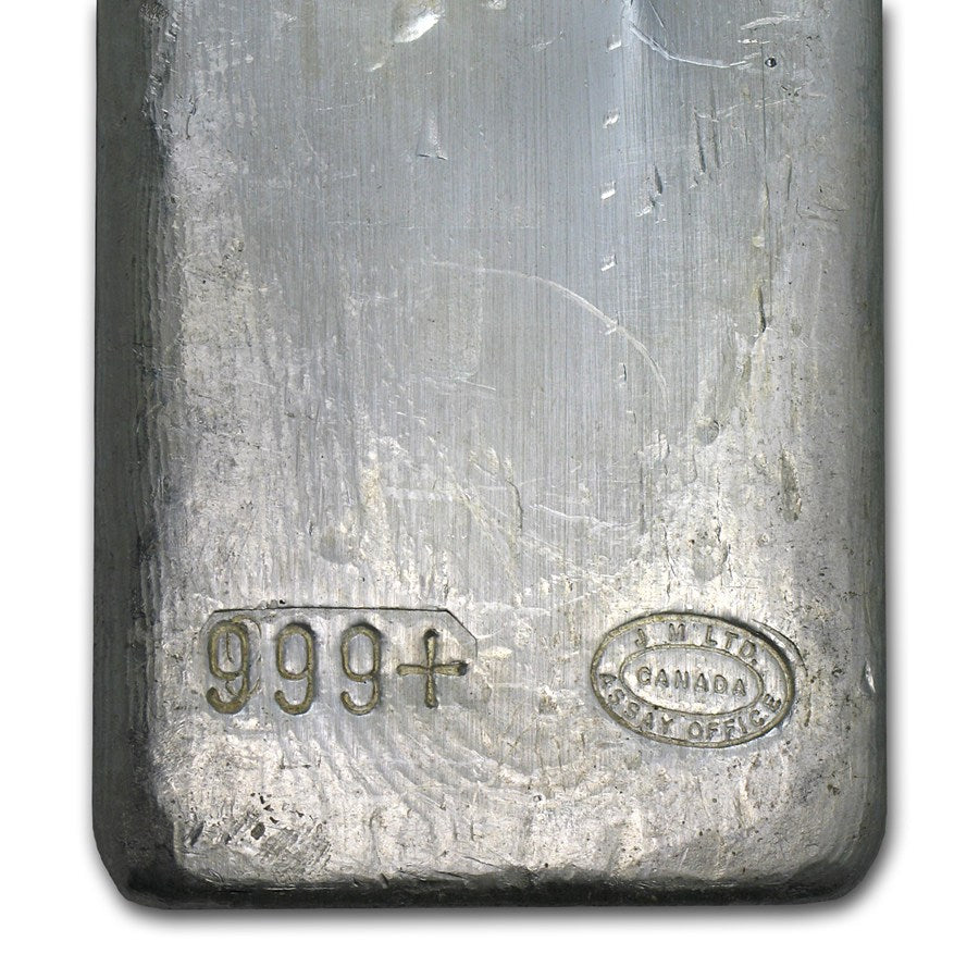 50 Oz Johnson Matthey Silver Bar image 2