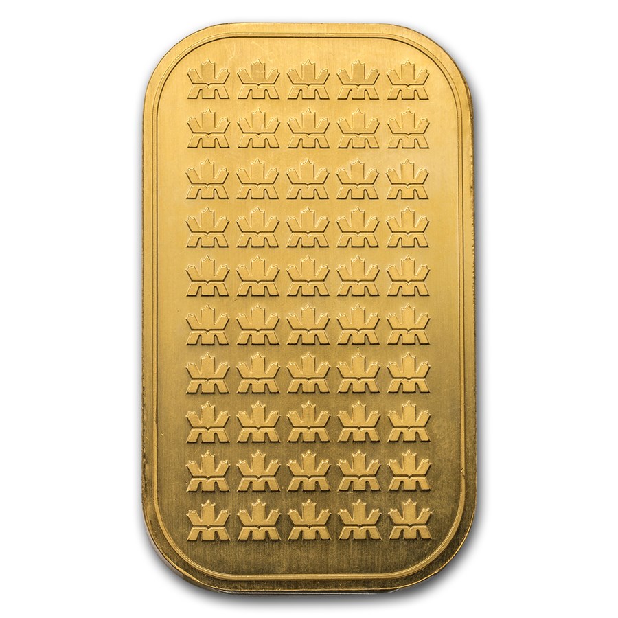 10 oz Gold Bar - Royal Canadian Mint RCM Open image 1