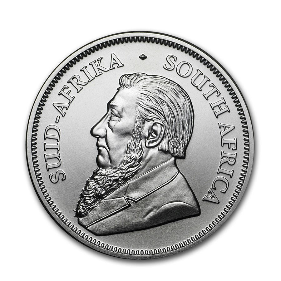 South Africa 1 oz Silver Krugerrand (Random Year) image 1