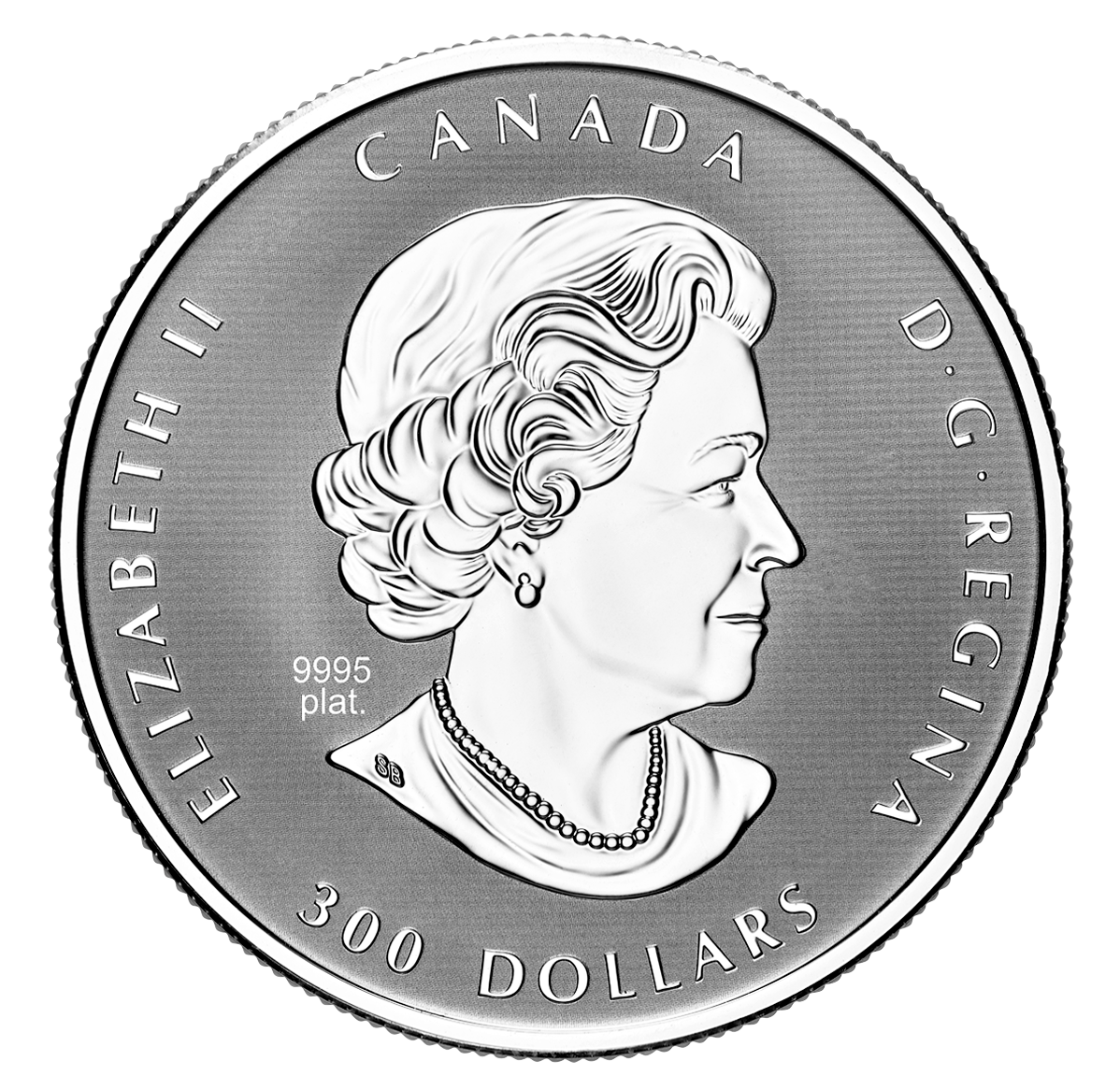 1 oz. Pure Platinum Coin ? The Platinum Jubilee of Her Majesty Queen Elizabeth II image 1