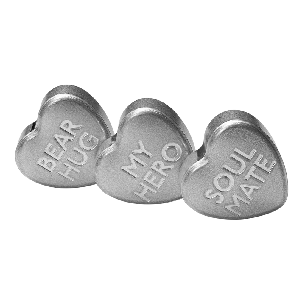30 Gram Silver Sweethearts Candy PAMP Suisse 3-Heart Set .9999 Fine 2023 Limited Edition (w/Box)