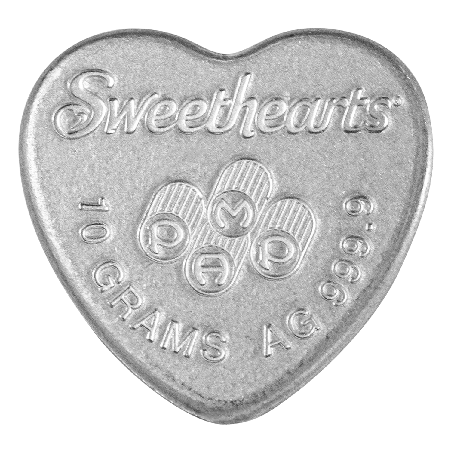 30 Gram Silver Sweethearts Candy PAMP Suisse 3-Heart Set .9999 Fine 2023 Limited Edition (w/Box)