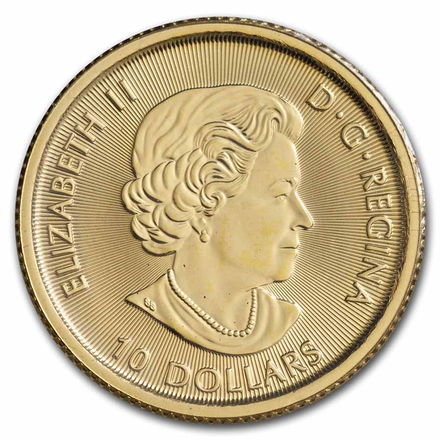 Canada 1/4 oz Gold Buffalo BU (Year Varies) image 1