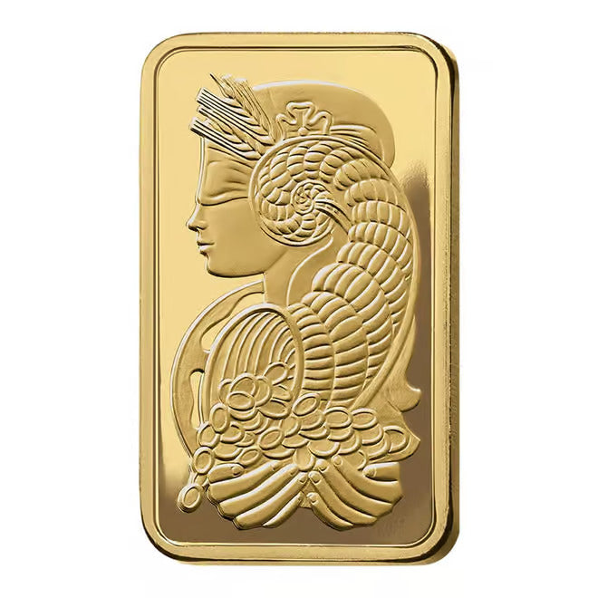 1 oz Gold Bar PAMP Suisse Lady Fortuna Veriscan Carbon Neutral (In Assay) image 3