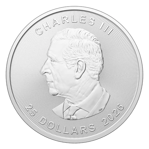 2026 Grand Maple Leaf - 5 oz. 99.99% Pure Silver Coin image 1
