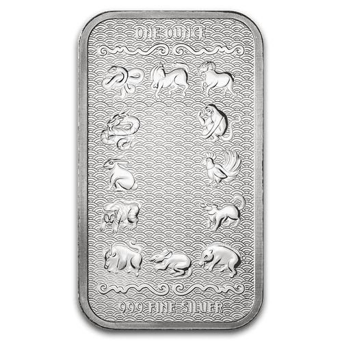 1 Oz PAMP Year of the Horse Silver Bar 2026 image 1
