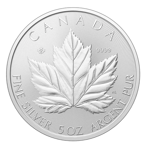 2026 Grand Maple Leaf - 5 oz. 99.99% Pure Silver Coin image 0