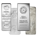 100 oz Assorted Silver Bars (Various Mints and Designs) image 0