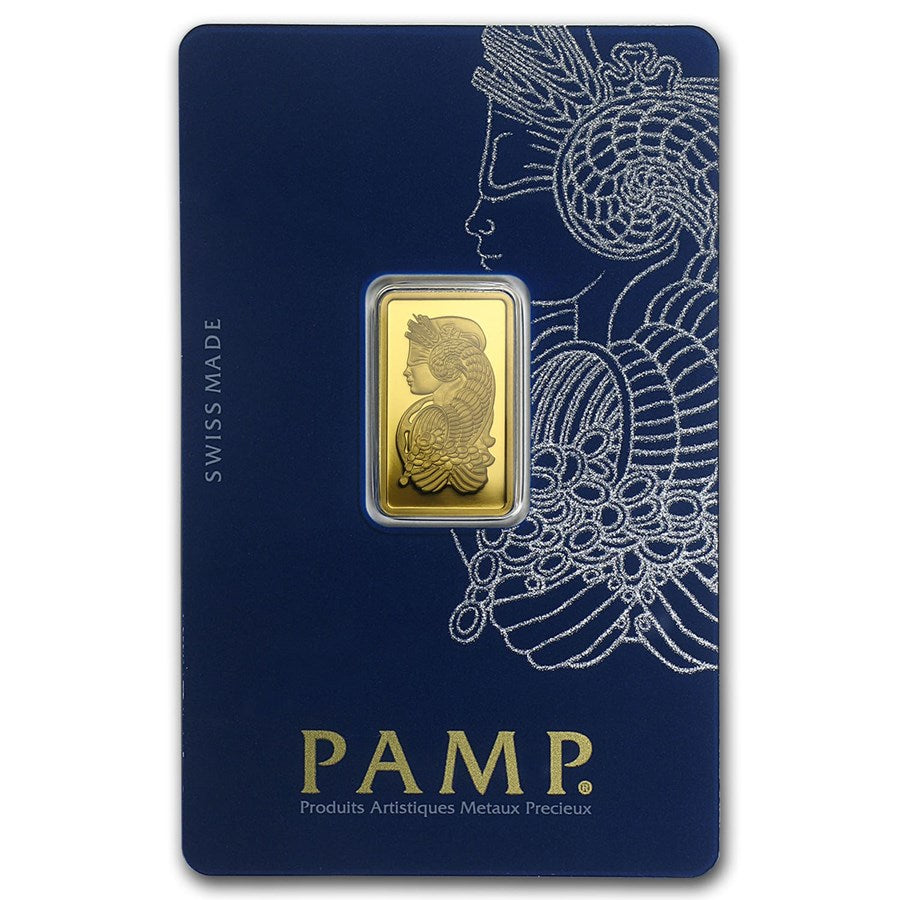 5 gram Gold PAMP Suisse Lady Fortuna (With Certificate) image 0