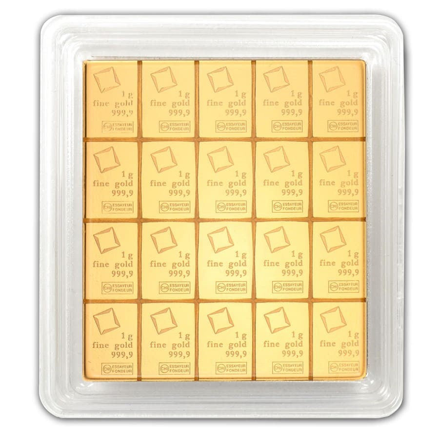 20 x 1 gram Gold Valcambi CombiBar? (In Assay) image 3