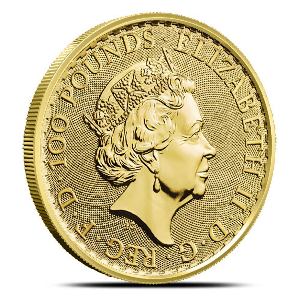 2022 1 oz British Gold Britannia Coin image 1