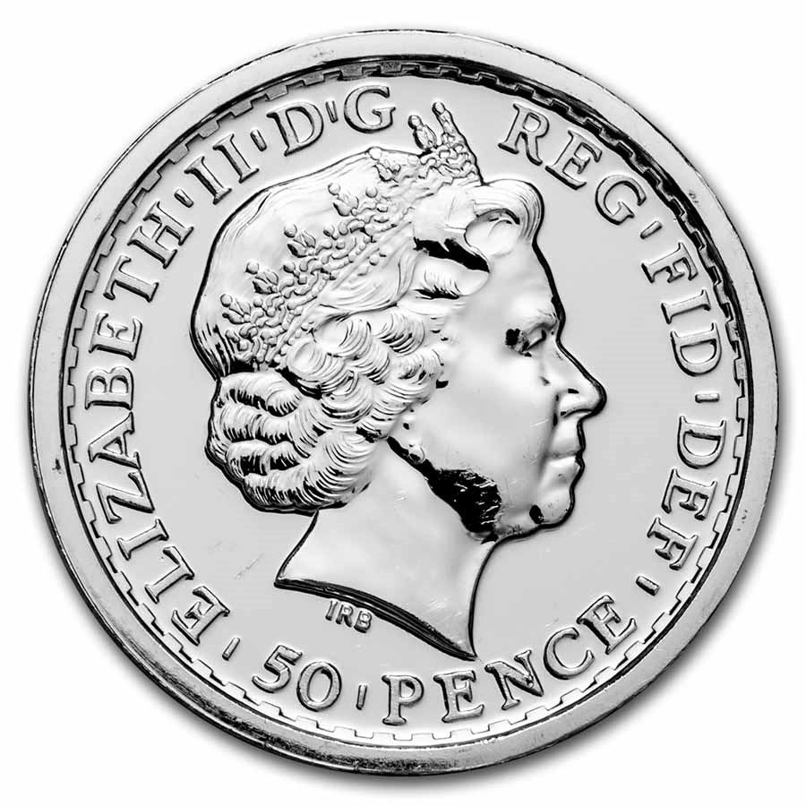 1/4 oz Silver Britannia BU (Random Year) image 1