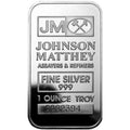 1 Oz Vintage, Premium Johnson Matthey Silver Bar image 0