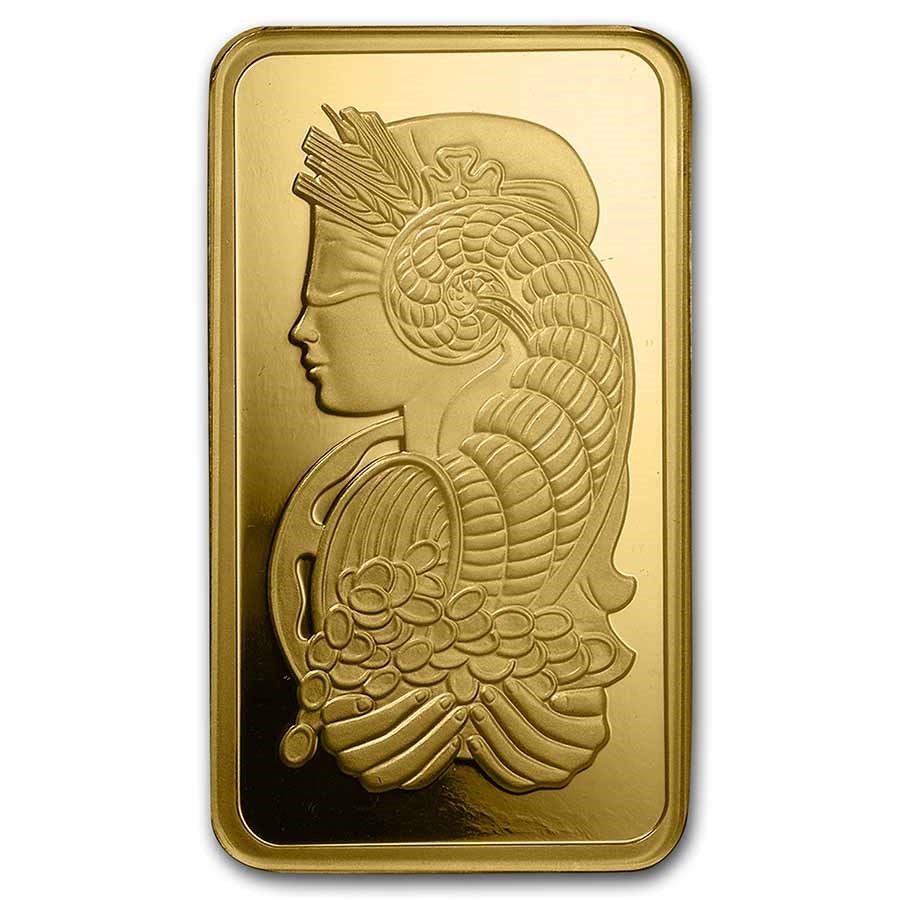 100 GRAM Gold PAMP Suisse Lady Fortuna Bar image 2