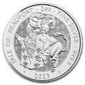 2 oz Silver Royal Tudor Beasts The Yale of Beaufort 2023 image 0
