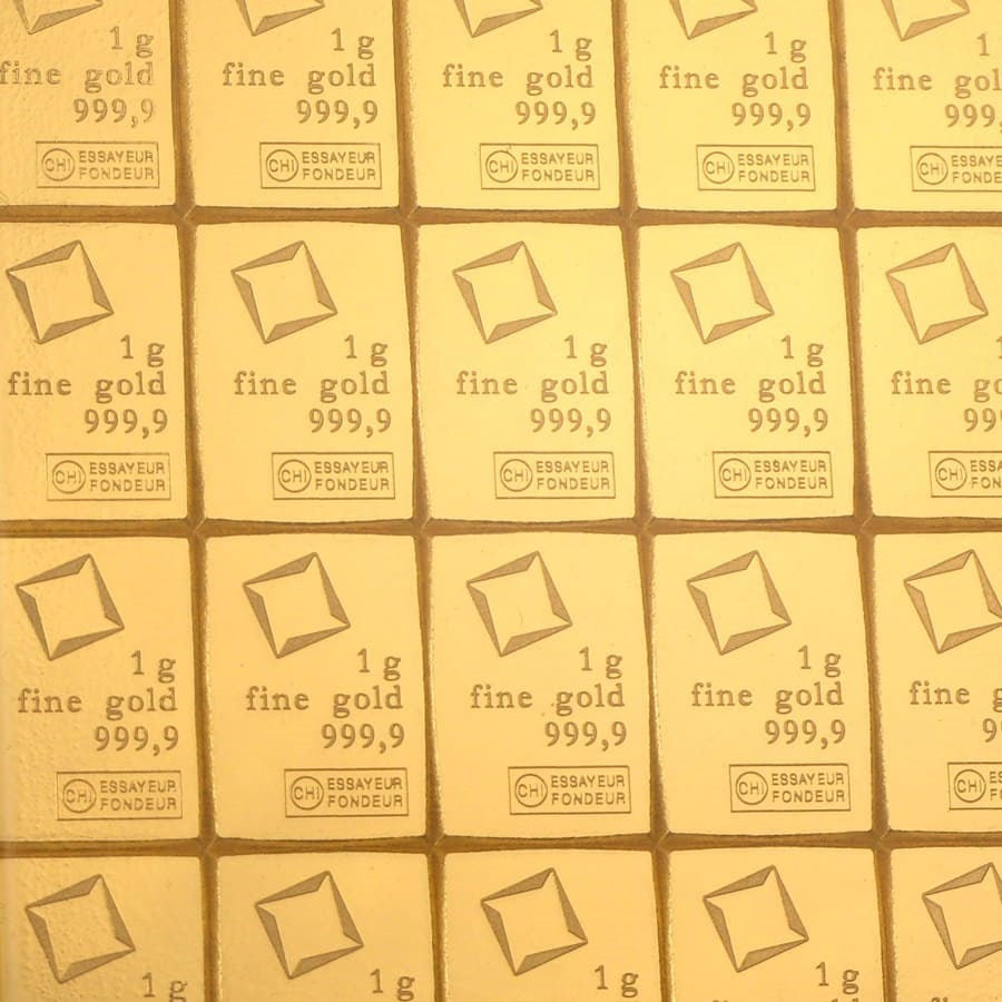 20 x 1 gram Gold Valcambi CombiBar? (In Assay) image 2