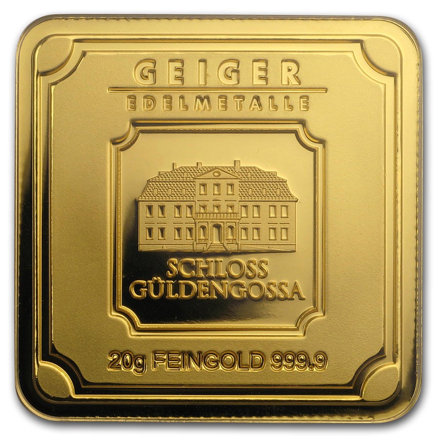 20 gram Gold Bar - Geiger Edelmetalle (Encapsulated w/Assay) image 2