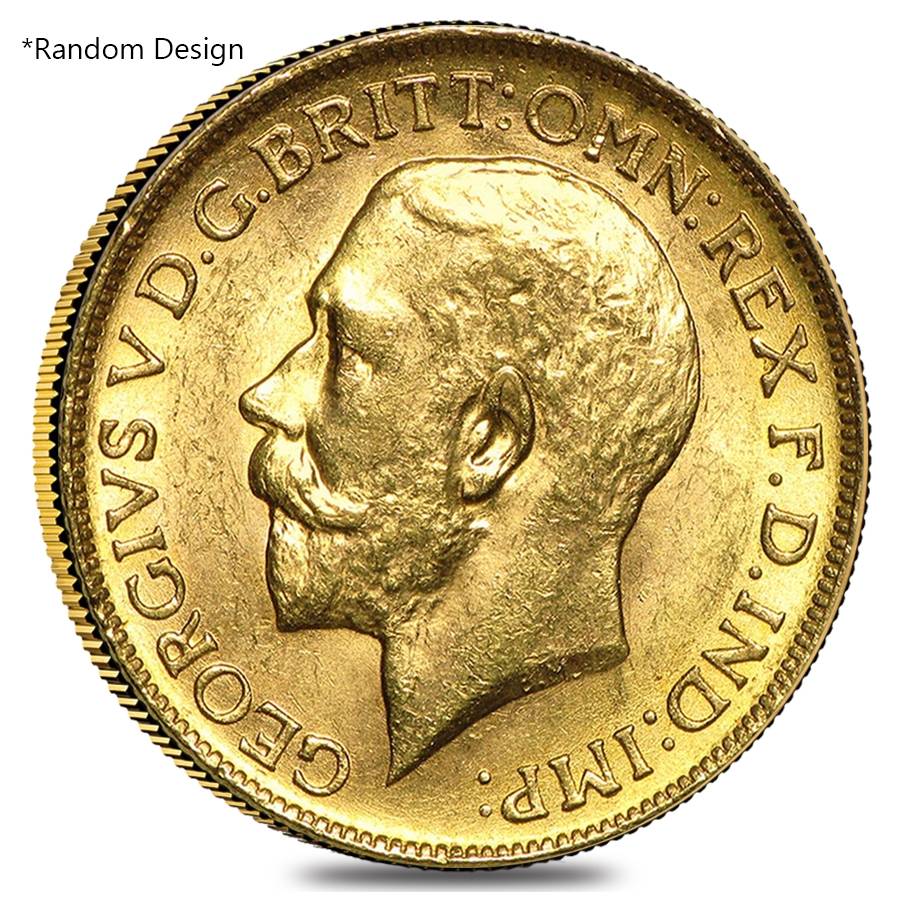 British Gold Sovereign Coin (Random Year) image 2