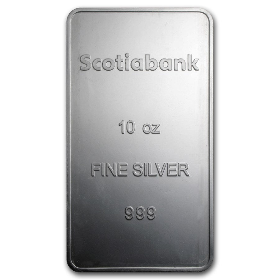 10 oz Silver Bar ? Scotiabank image 1