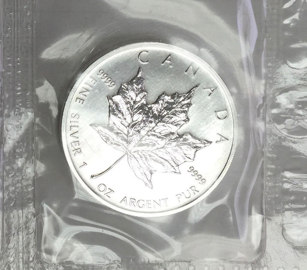 2005 1 Oz Canadian Silver Maple Leaf (Flex Sealed) image 0