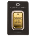1 oz Rand Refinery Gold Bar (New w/ Black Assay) [Box of 25] image 0