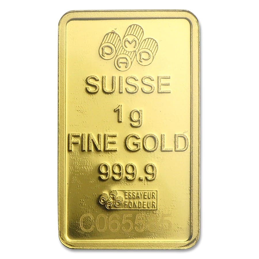 1 gram Gold PAMP Suisse Lady Fortuna (w/certificate) image 2