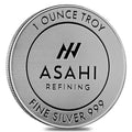 1 oz Asahi Silver Round .999 Fine image 0