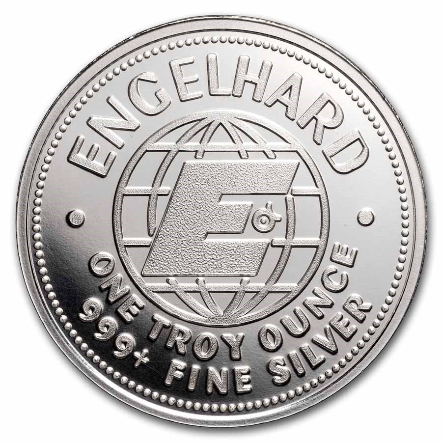 2025 1 oz Silver Round - Engelhard Prospector image 1