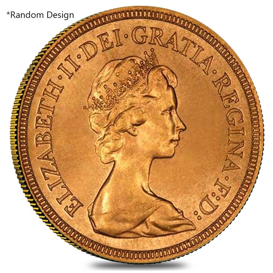 British Gold Sovereign Coin (Random Year) image 1