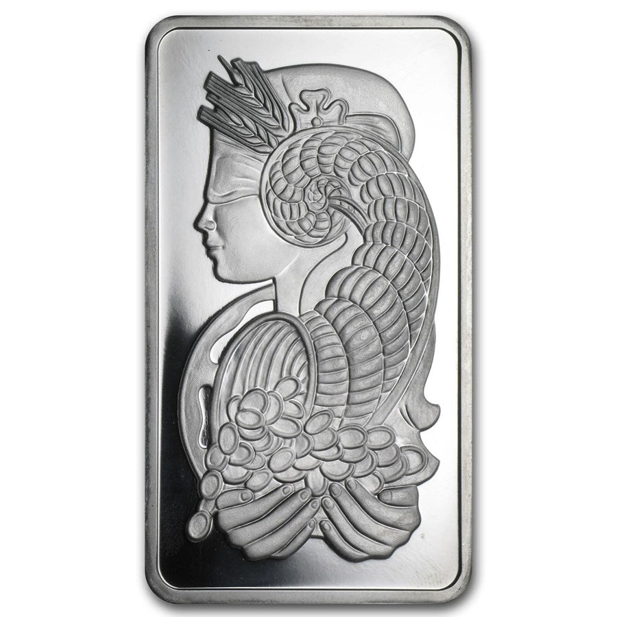 10 oz Platinum Bar - PAMP Suisse image 0