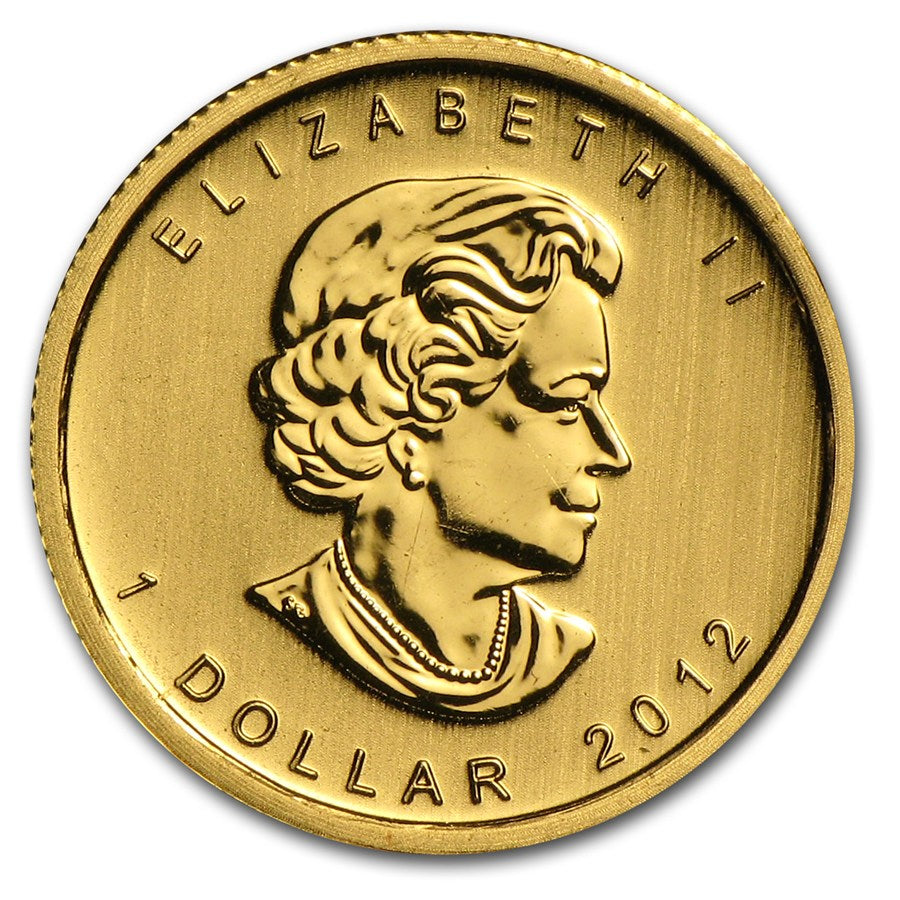 1/20 Oz Maple Leaf Gold Coin-Random Year image 1