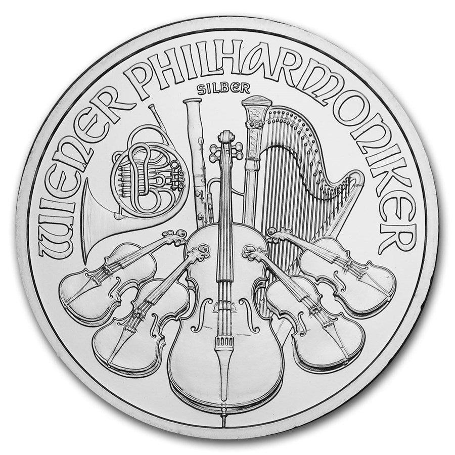 Austria 1 oz Silver Philharmonic (Random Year) image 0