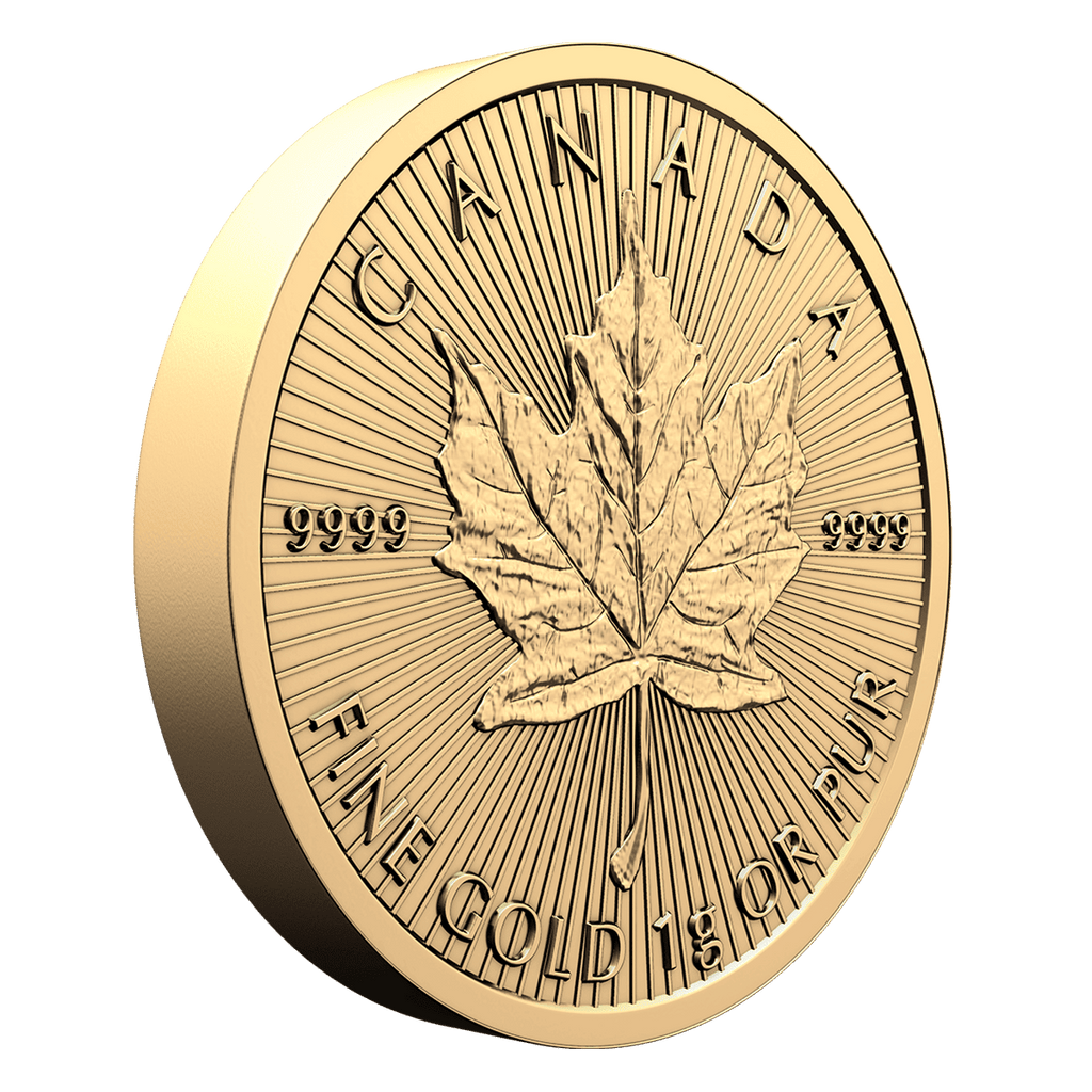 2025 25x 1 gram Gold Maple Leafs Maplegram25? (In Assay Sleeve) image 6