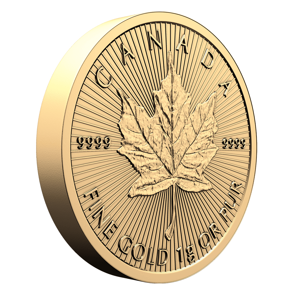 2025 25x 1 gram Gold Maple Leafs Maplegram25? (In Assay Sleeve) image 6