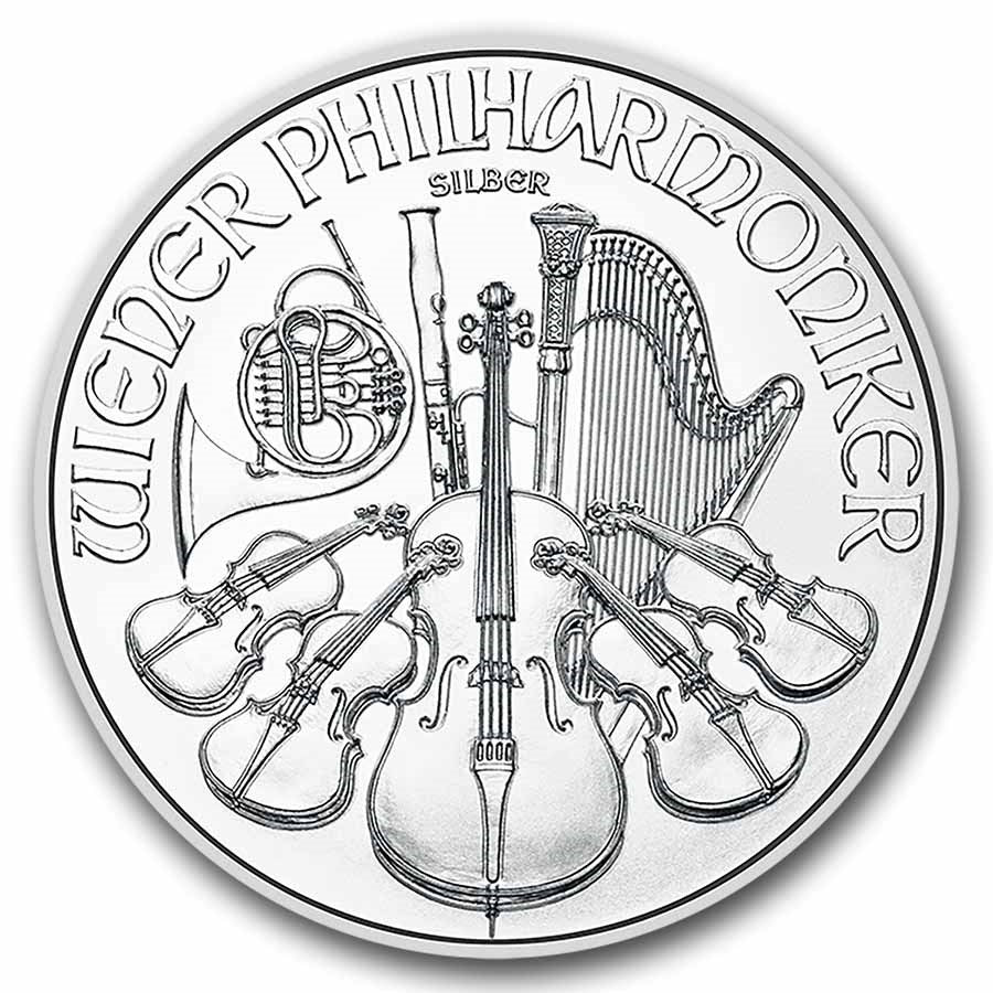 2026 Austria 1 oz Silver Philharmonic BU image 0